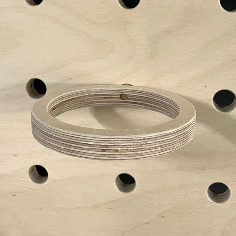 plywood hoop for pegboard