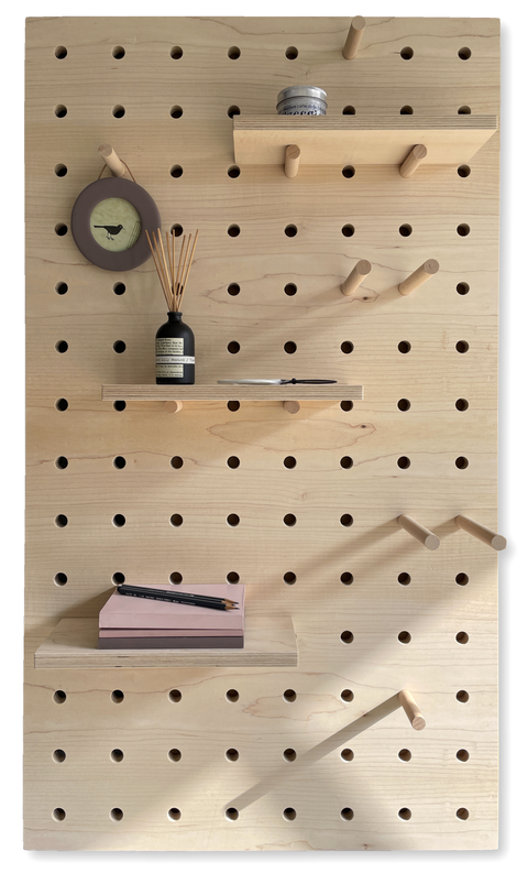 Special Edition: Maple veneer Pegboard