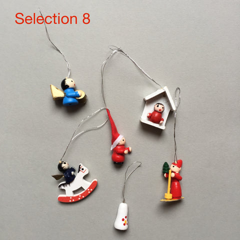 Small Christmas Hanging Ornaments 6x