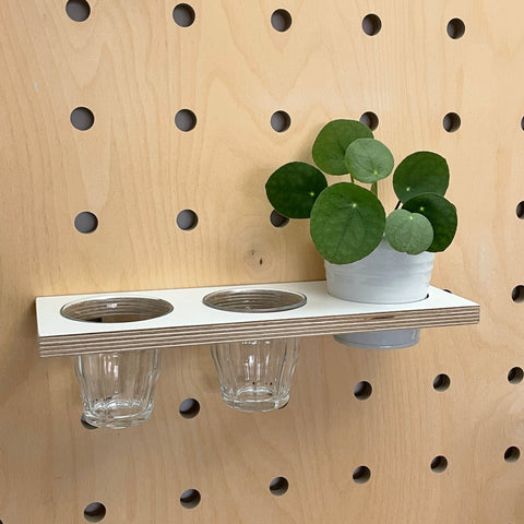 Pegboard Shelf with 3 x holes