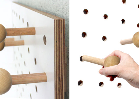 round pegboard hook