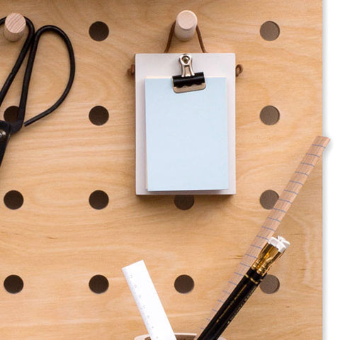 mini wooden clipboard