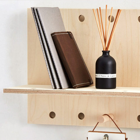 PegShelf Large - Floating Wooden Shelf