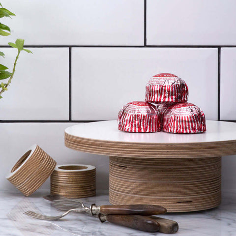 plywood cake stand