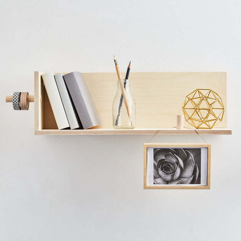 CornerShelf - Floating Wooden Shelf - Midi