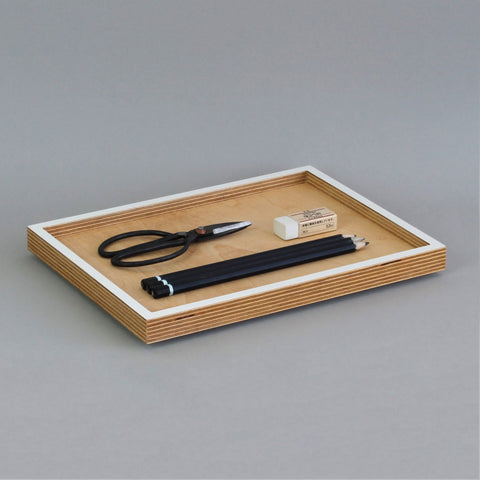 wooden serving tray