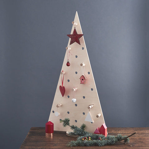 Pegboard Christmas Tree - large