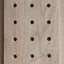 Medium size Oak veneer Pegboard 26cm x 88cm - only 1 x left!