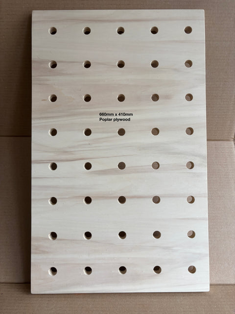 Off cut Pegboard - Poplar plywood SALE