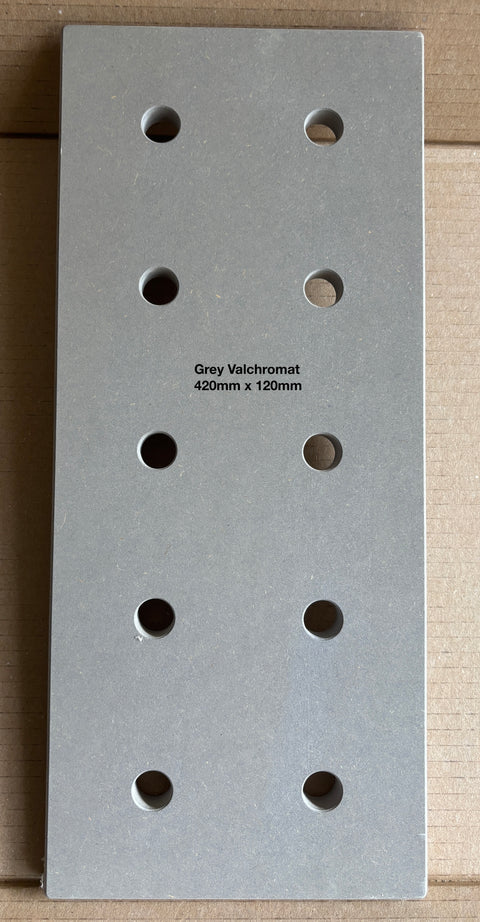 Off cut Pegboard in grey Valchromat - SALE