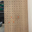 oak veneer pegboard for sale