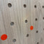 Oak veneer pegboard - scratch - SALE!
