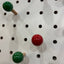 Pegboard White with coloured round pegs - ex-display