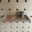 large wooden tray for pegboards by kreisdesign 