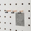 metal bulldog clip for pegs to fit into kreisdesign pegboard to hold postcards