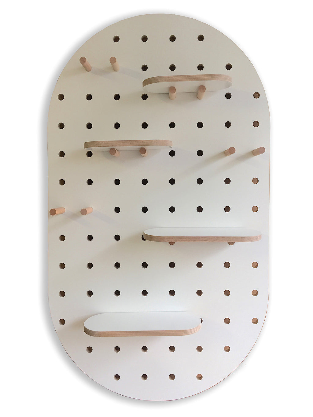 White Lozenge Pegboard sale