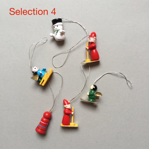 Small Christmas Hanging Ornaments 6x