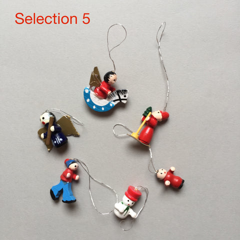 Small Christmas Hanging Ornaments 6x