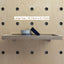 Large shelf tray for wooden pegboard