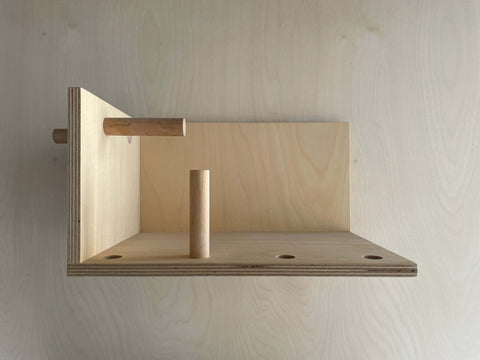 CornerShelf - Floating Wooden Shelf