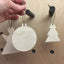 wooden plywood hanging Christmas decorations