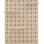 large wooden printed pegboard made by kreisdesign 
