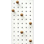 white wood pegboard with pegs hooks
