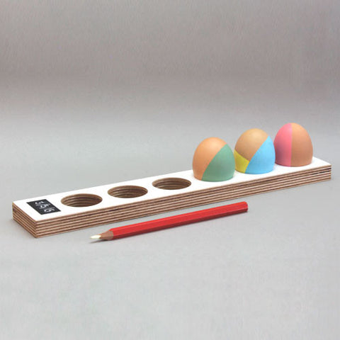 Egg Tray - long with date pad