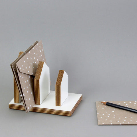 whimsical wood letter stand
